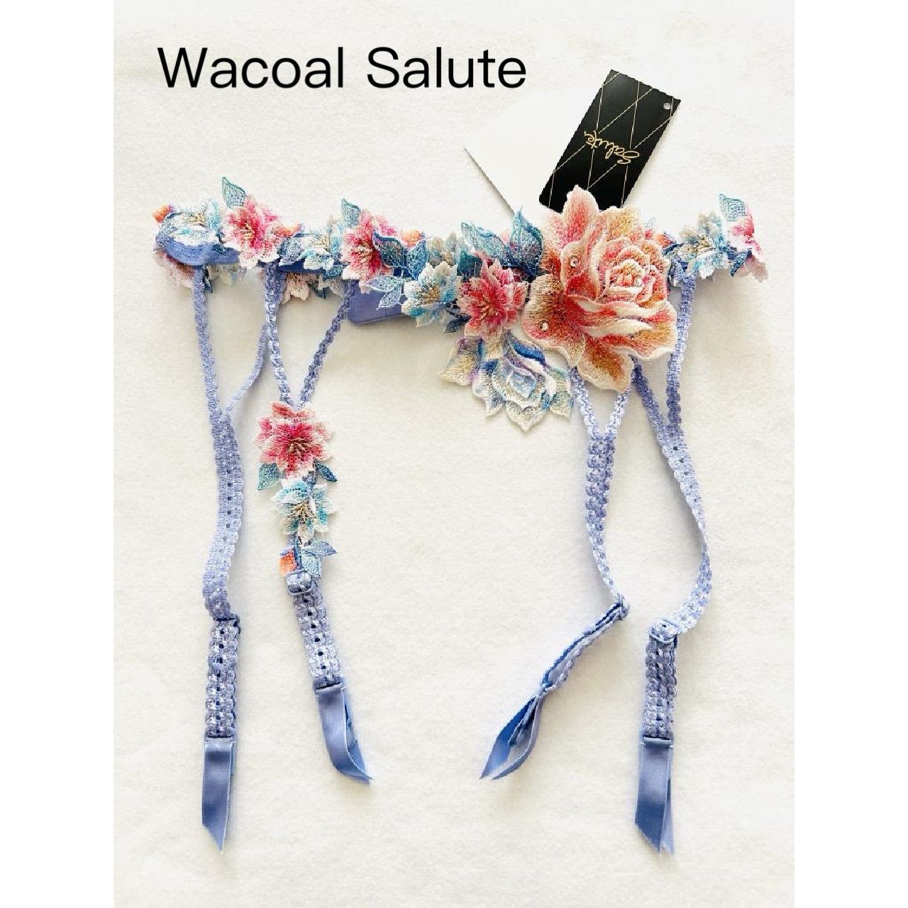 Wacoal Salute ワコールサルート ガーターベルト 09G 発売コレクション インドの花嫁 2025年製 日本製 M 送料込み 6456830