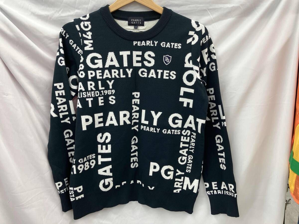 ゴルフウェア ニットトップス PEARLYGATES パーリーゲイツ サイズ0