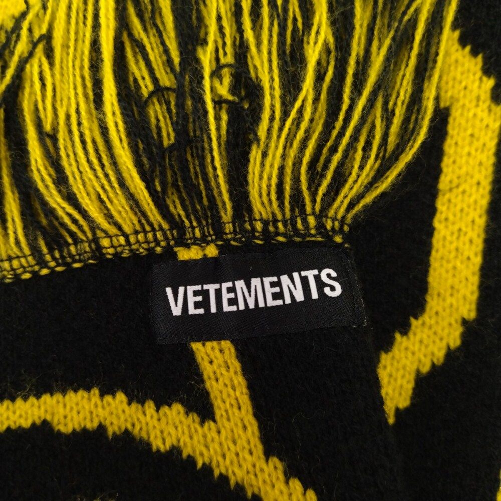 VETEMENTS (ヴェトモン) 17AW×Reebok FREE HUGS フリンジ