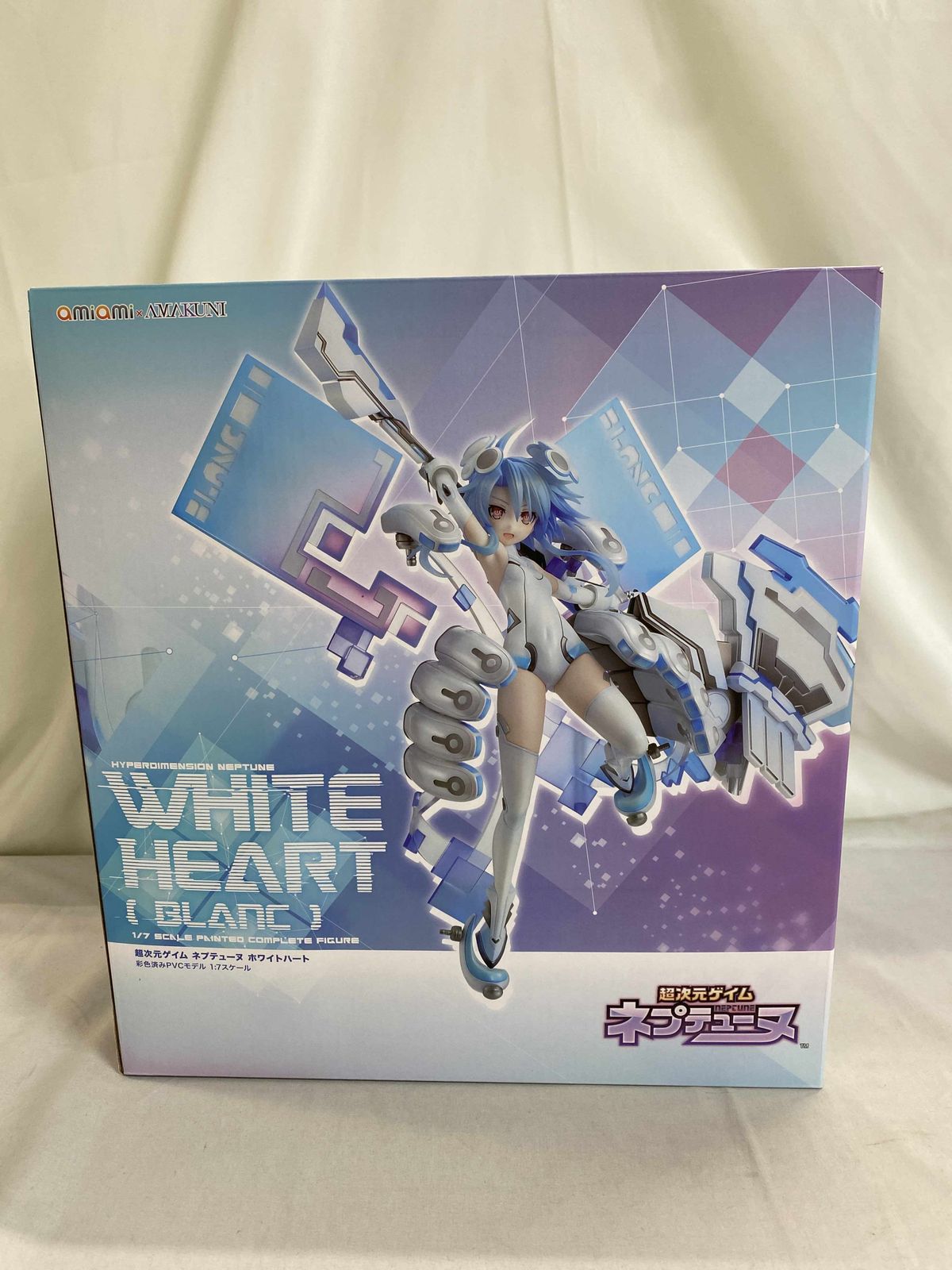 ♪ホワイトハート 超次元ゲイム ネプテューヌ 1/7 PVC製塗装済み完成品■＊同梱不可 ホワイトハート 超次元ゲイム ネプテューヌ 1/7 PVC製塗装済み