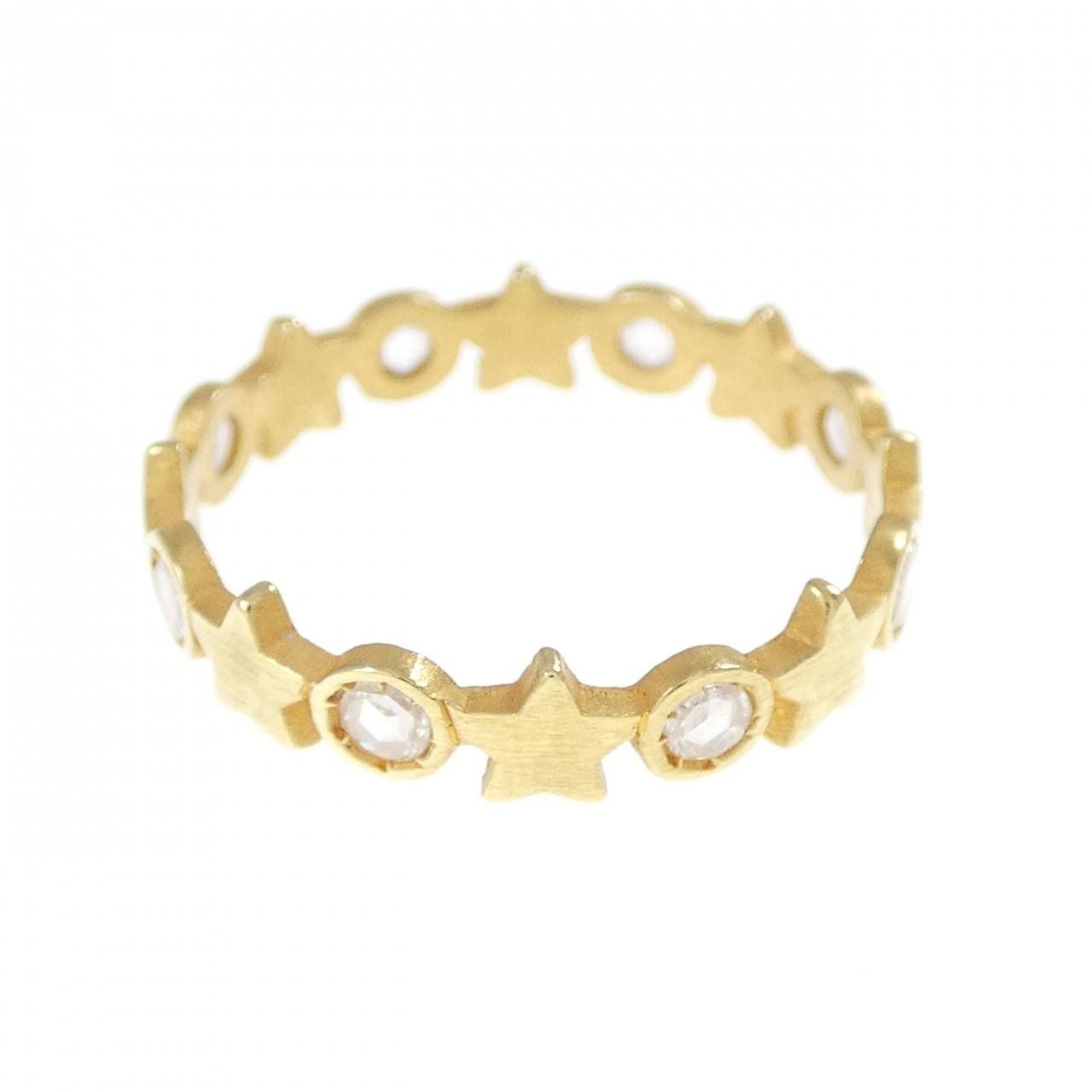 マリエレーヌ･ドゥ･タイヤック スターパイエット-ローズカット リング