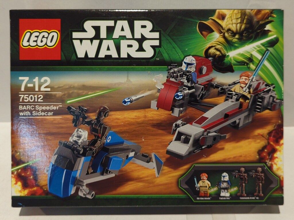 LEGO BARC Speeder with Sidecar 75012