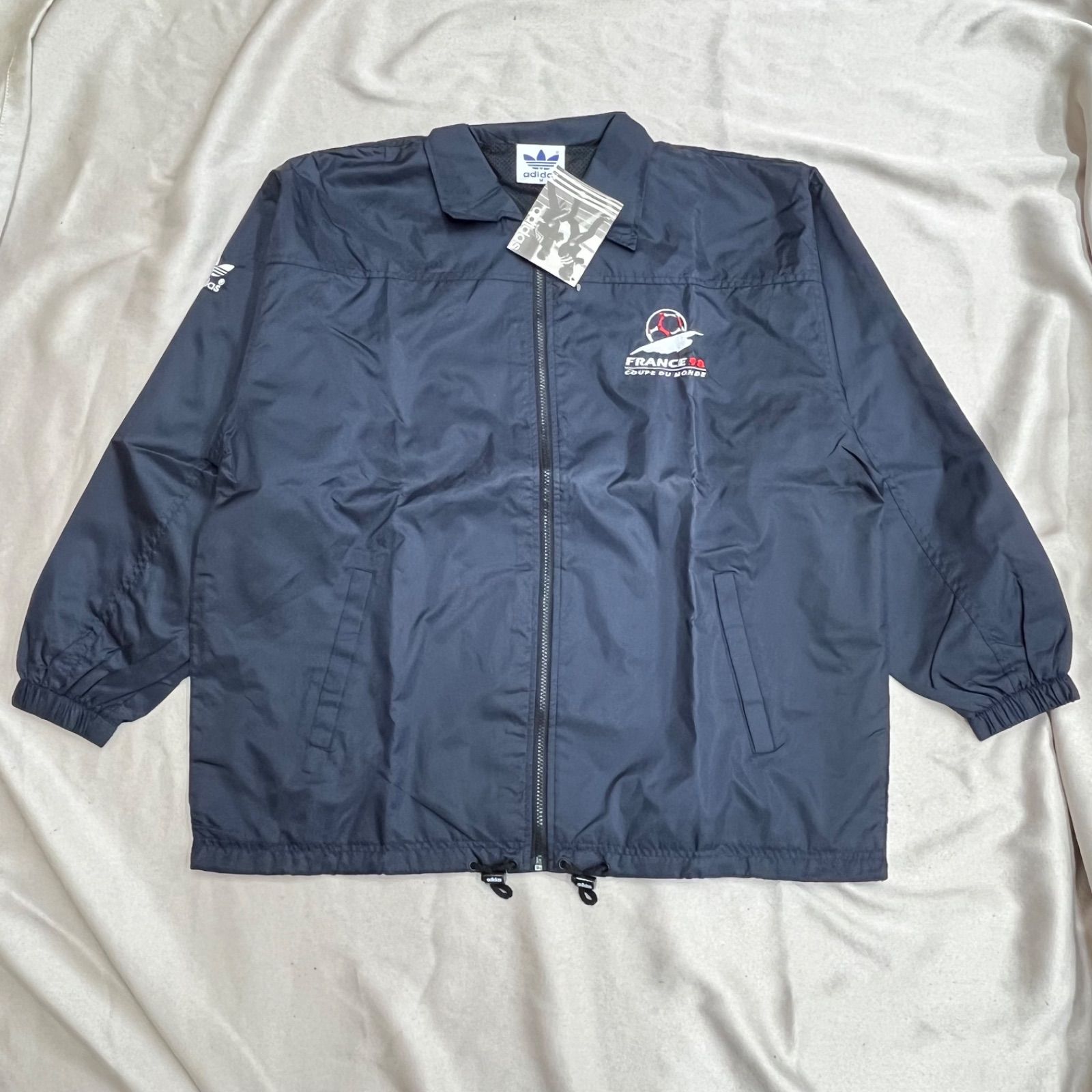 未使用】adidas 98年 フランスW杯 サッカー ウィンドブレーカー メンズ 