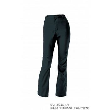 クロダルマ レディーススラックス ノータック 脇ゴム サイズ S ネイビー 11 316771