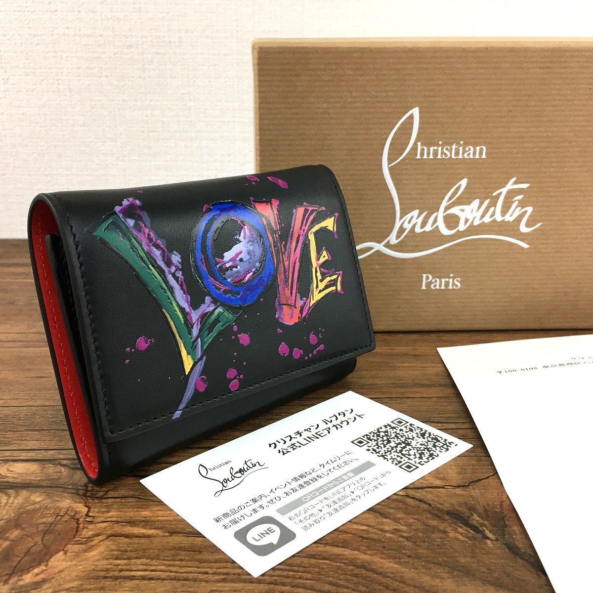 未使用品 Christian Louboutin ウォレット 217 - メルカリShops