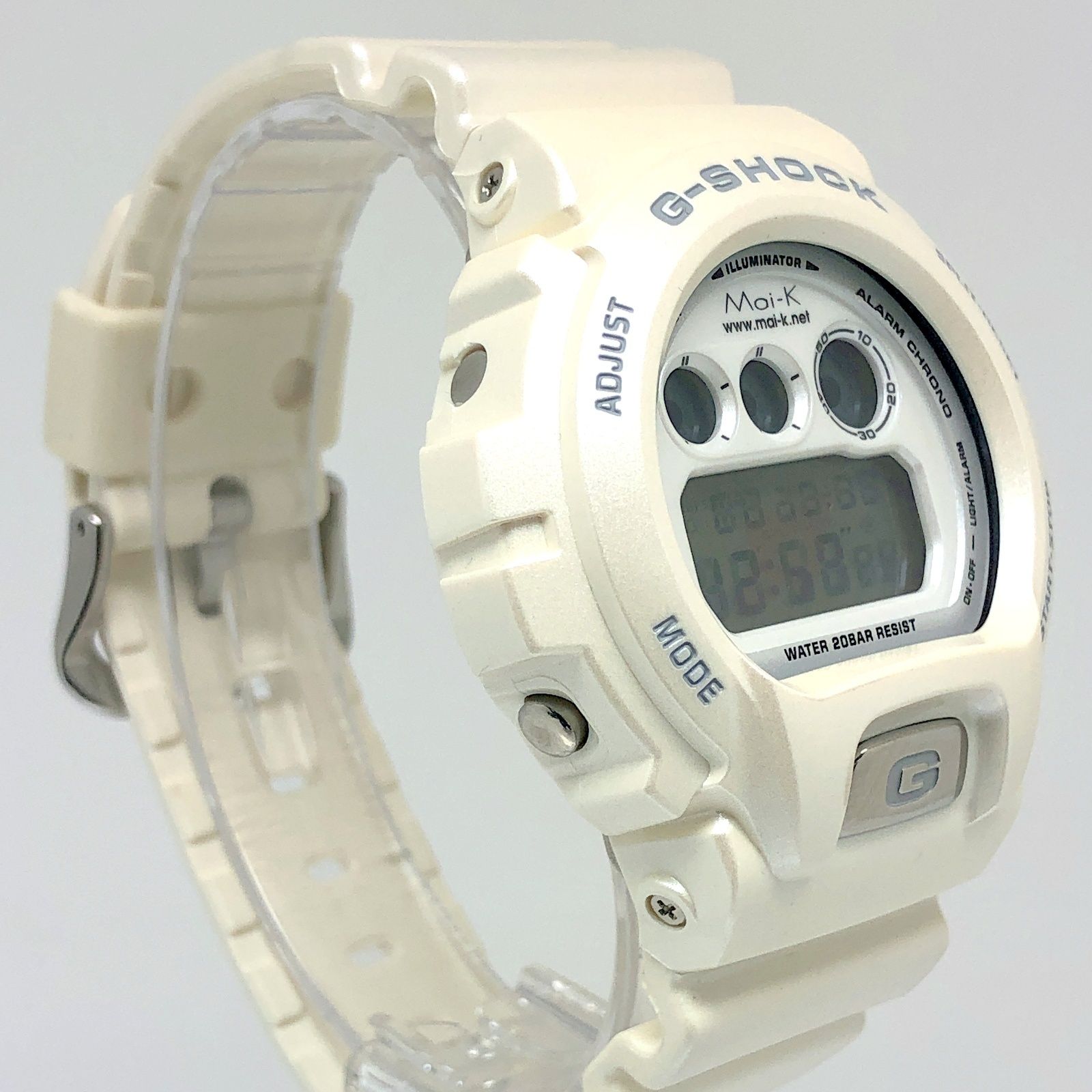 G-SHOCK ジーショック DW-6900LVKURA-7J 倉木麻衣 Mai-K 5周年記念 コラボモデル FC パールホワイト 2005年3月発売