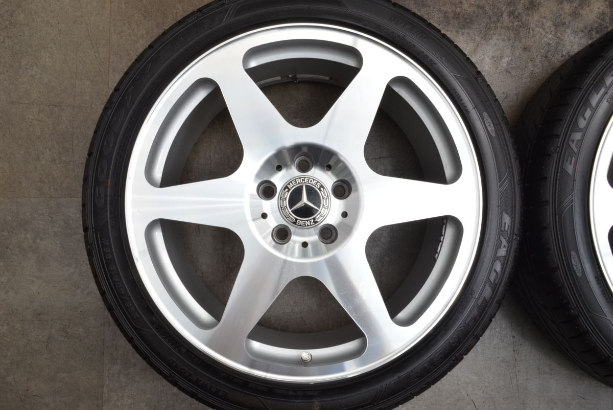 鍛造 BRANKE MORGEN SPREDED EURO SIX RS80 18in 8J 34 9J 35 PCD112 グッドイヤー 235 40R18 265 35R18 W211 W212 Eクラス TRITUETUBI_COM