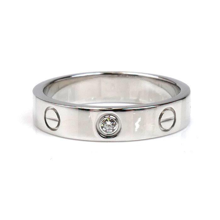 Cartier カルティエ ミニラブ リング K18WG ホワイトゴールド 8号 楽天市場】【ギフト品質】カルティエ Cartier リング 指輪