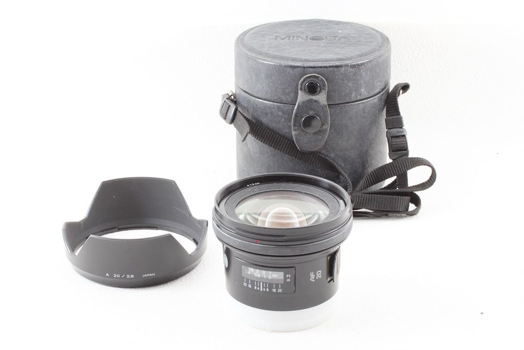 美品 ◇超美品◇ MINOLTA AF 20mm F2.8 (22) ミノルタ 単焦点