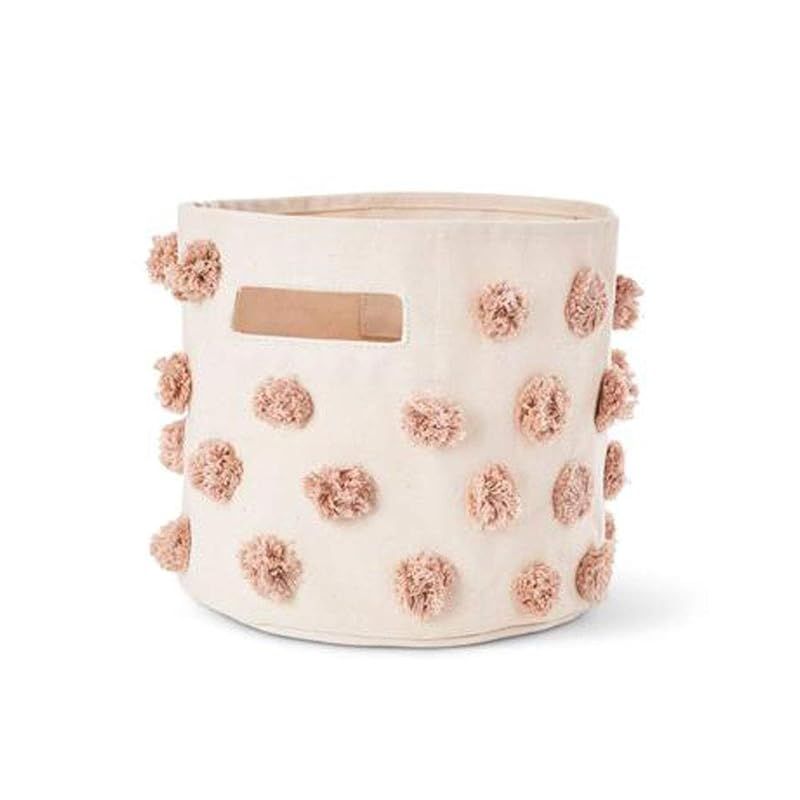 Pehr(ペア) 収納ボックス おしゃれ 折りたたみ 見せる収納 おむつポーチ おもちゃ入れ Mサイズ Pints storage Rose Pink PPPT21 0