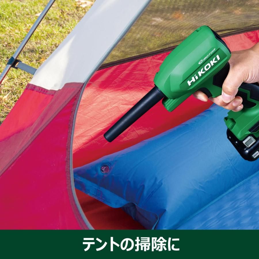HiKOKI(ハイコーキ) 10.8V 充電式 エアダスター 小型 軽量 高風速87m/s 