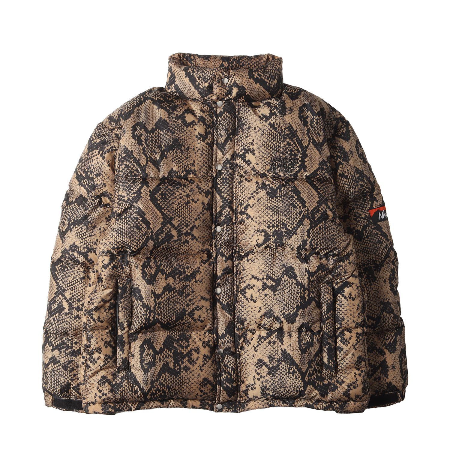 美品 WACKO MARIA ワコマリア ジャケット サイズ:M 21AW NANGA パイソン柄 リップストップナイロン ダウンジャケット  (PYTHON DOWN JACKET) ベージュ アウター ブルゾン 上着【メンズ】 - メルカリ