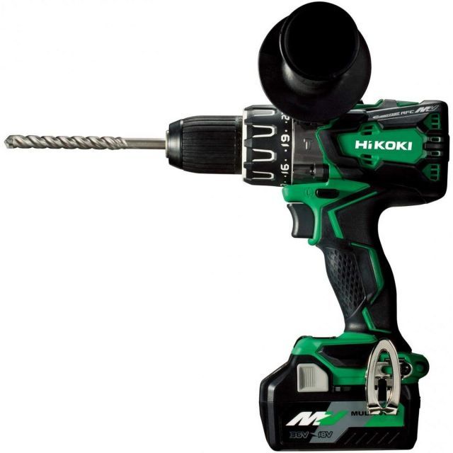 HiKOKI ハイコーキ 旧日立工機 コードレス振動ドライバドリル 36V マルチボルト 充電式 蓄電池保証書 純正ケース付 DV36DA 2XP