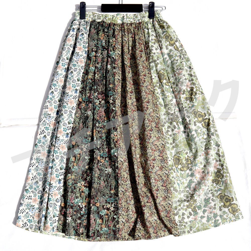 ギャザーロングスカート