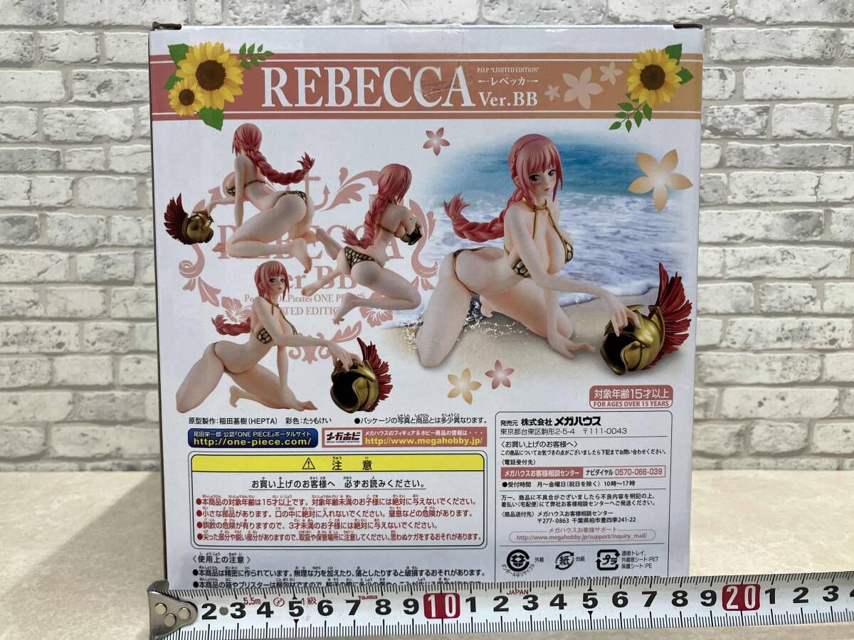 フィギュア P.O.P LIMITED EDITION レベッカ Ver.BB プレバン ワンピｰス P.O.Pシリｰズ