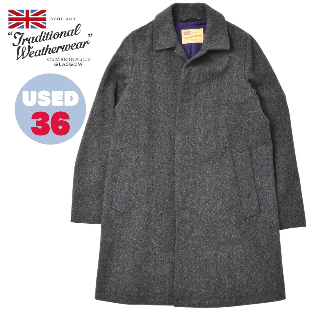 【週末限定値下げ】Traditional Weatherwearロングコート36 週末限定値下げ】Traditional Weatherwearロングコート36