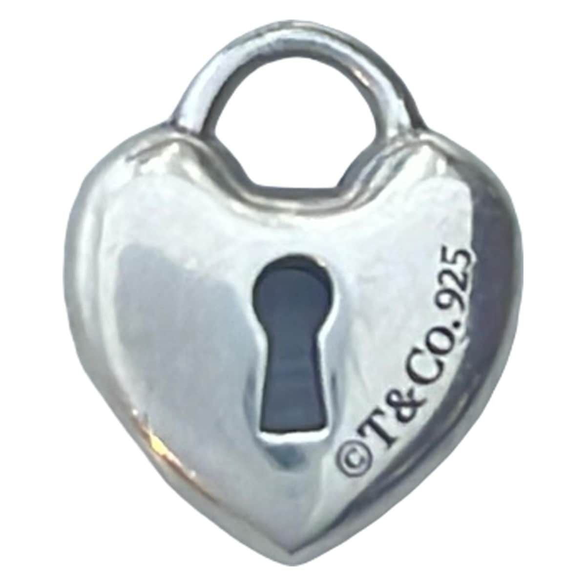 TIFFANY-Co. ティファニー ペンダントトップ ハートロック シルバー