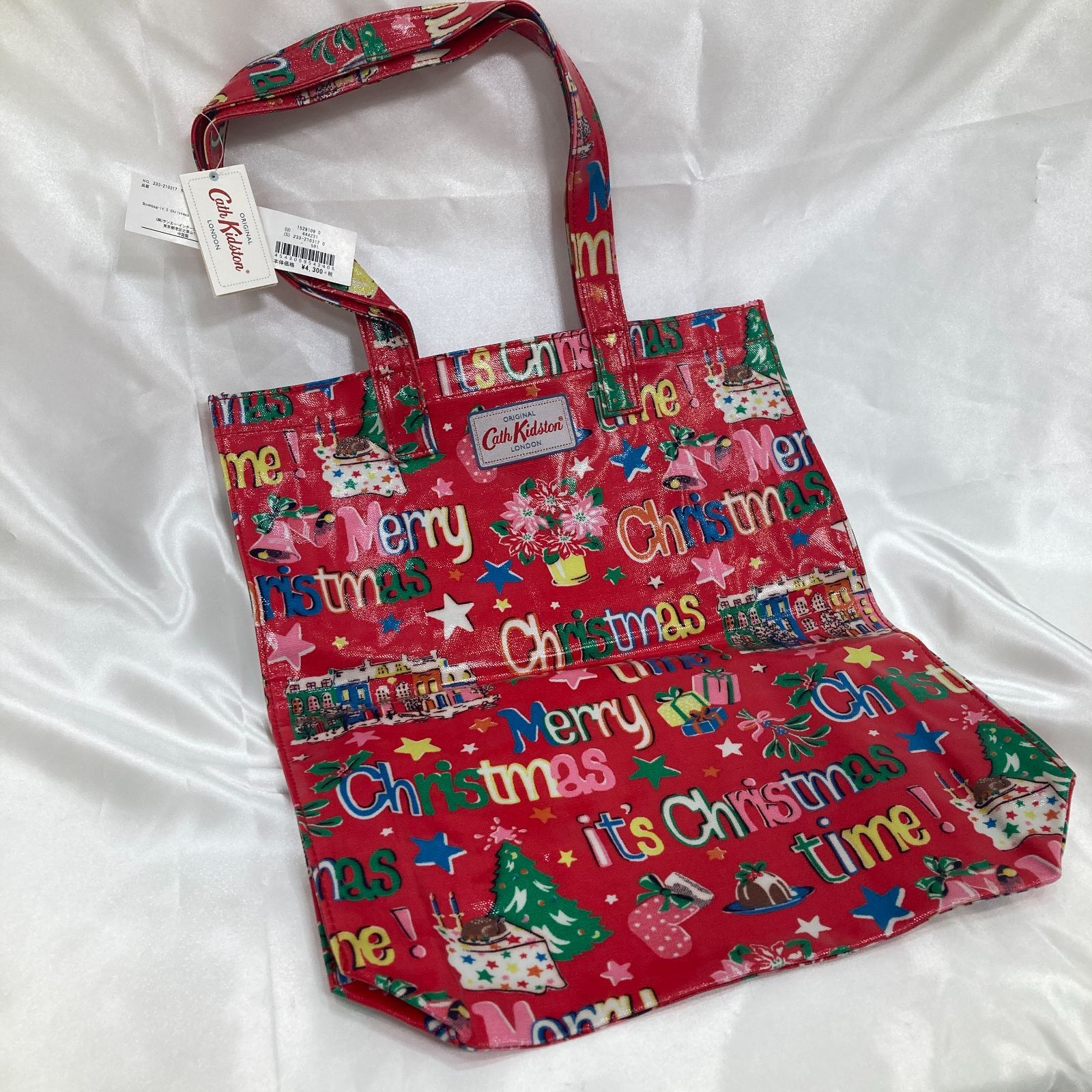 A【中古】Cath Kidston キャスキッドソン トートバッグ ブックバッグ