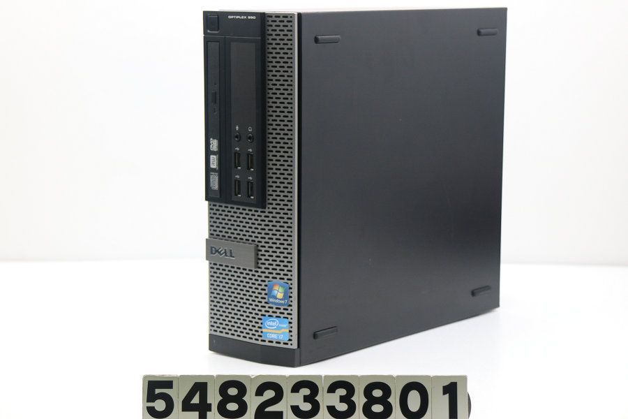DELL OptiPlex 990 SFF Core i7 2600 3.4GHz/16GB/480GB(SSD)/Multi/RS232C/Win10 【548233801】
