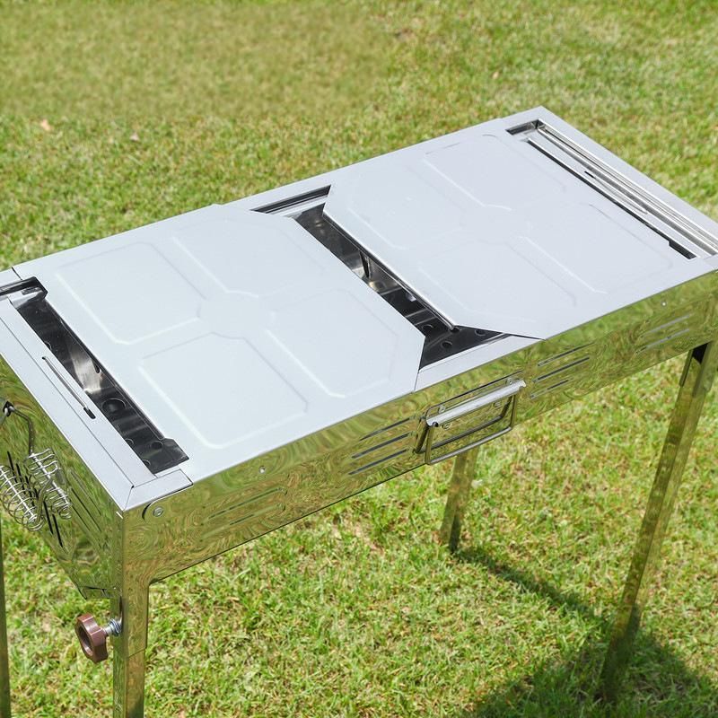 アウトドア家庭用不 鋼バーベキューグリル