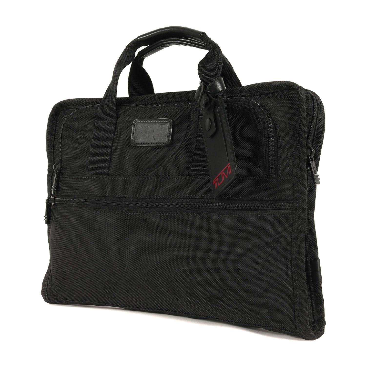 TUMI トゥミ キャンバス ブリーフケース 207D3 ハンド バッグ ビジネス オフィス カジュアル ブラック 黒 ブランド カバン【メンズ】