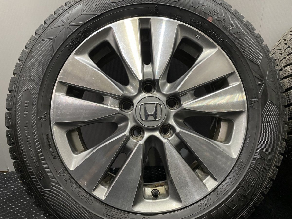 GOODYEAR ICENAVI6 205/60R16】スタッドレス【HONDA ステップワゴン 