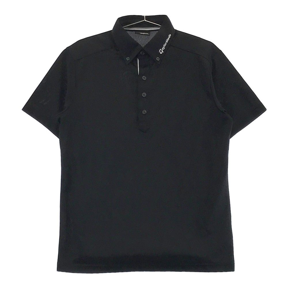 TAYLOR MADE テーラーメイド 半袖ポロシャツ ボタンダウン ブラック系 M [240101212524]# ゴルフウェア メンズ - メルカリ