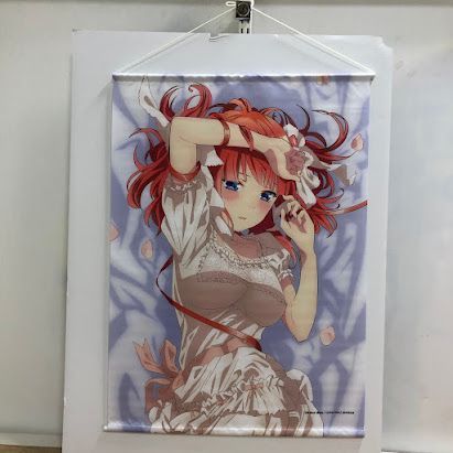 08m0044 五等分の花嫁∬ 描き下ろしB2タペストリー ネグリジェ 中野二