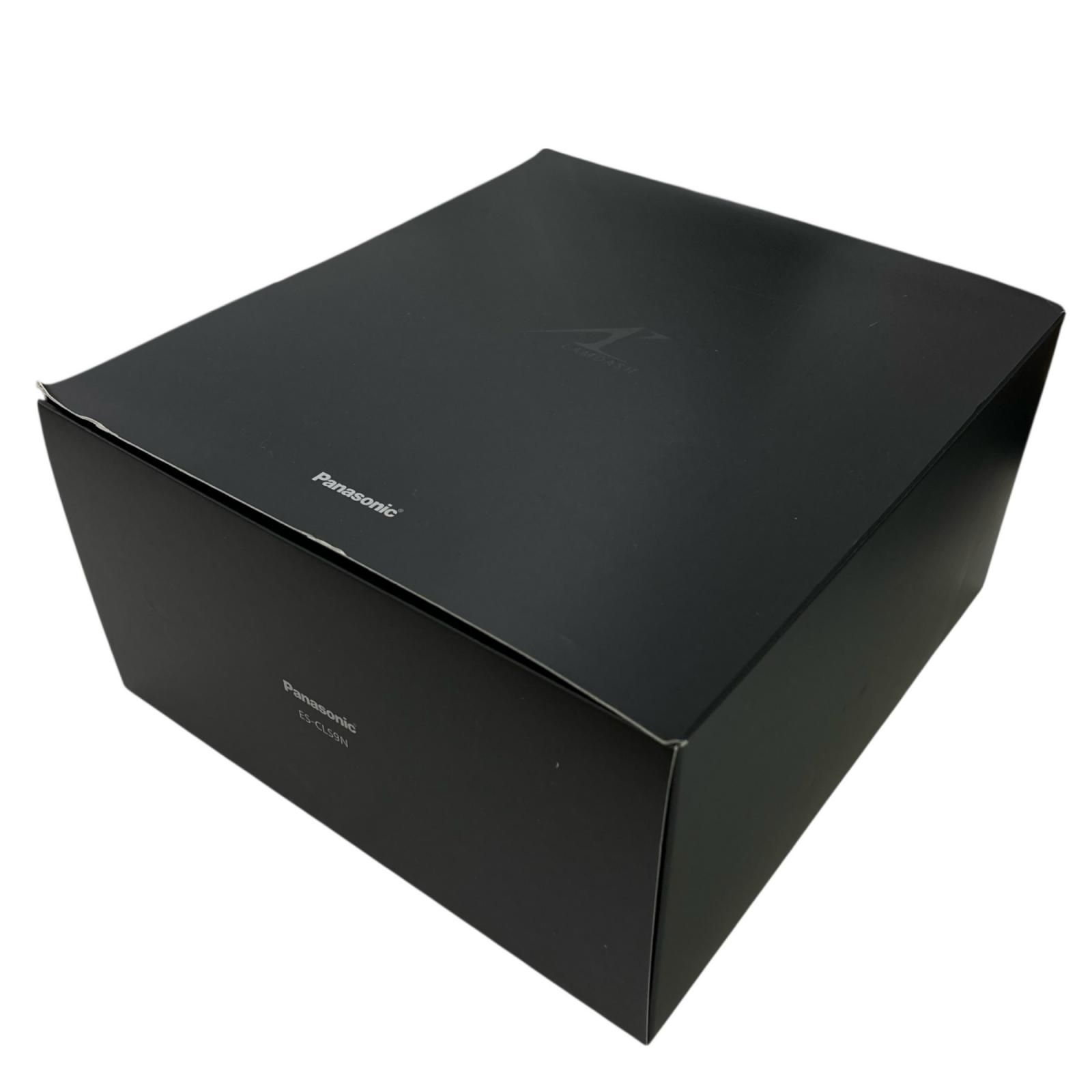 送料無料・30日間返品無料。 186000 Panasonic パナソニック ラムダッシュ 6枚刃 箱入り 通電 済み ES-CLS9N クラフトブラック 洗浄機付き 説明書付き