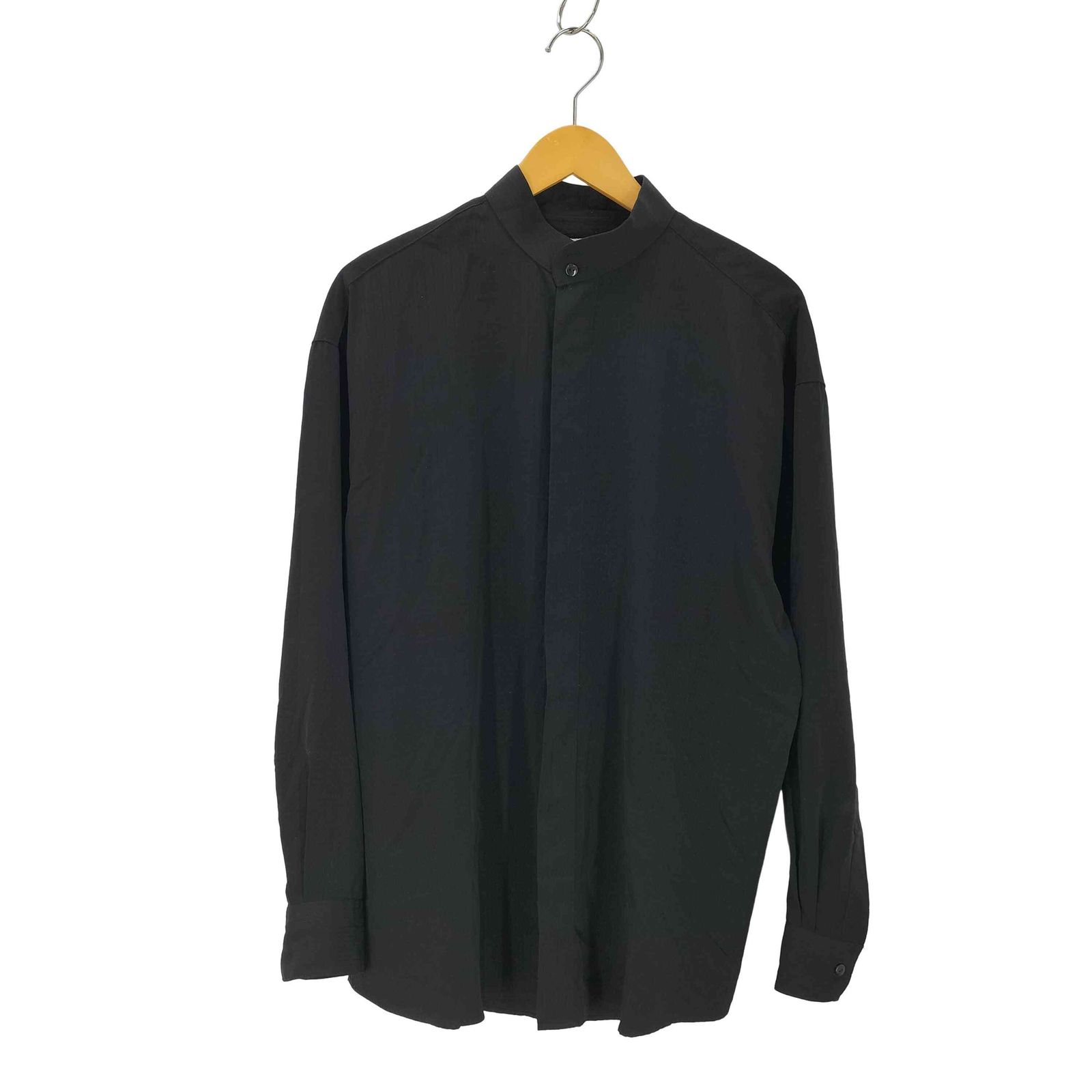 シティストリート CITY STREETS ハイネックバンドカラー比翼シャツ メンズ import：M 