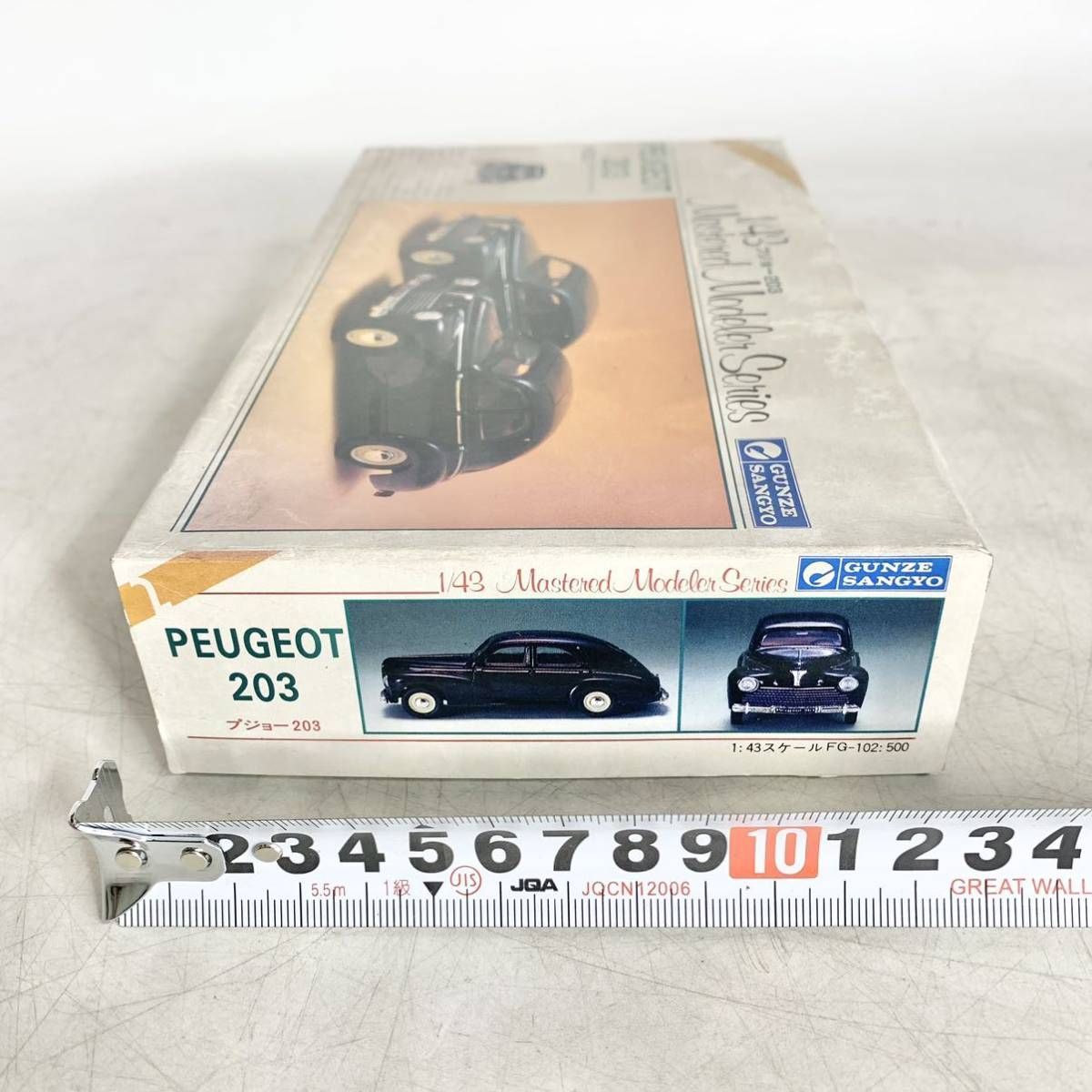 未組立 グンゼ産業 エレール 1/43 プジョー 203 PEUGEOT プラモデル GUNZE SANGYO Heller FG-102