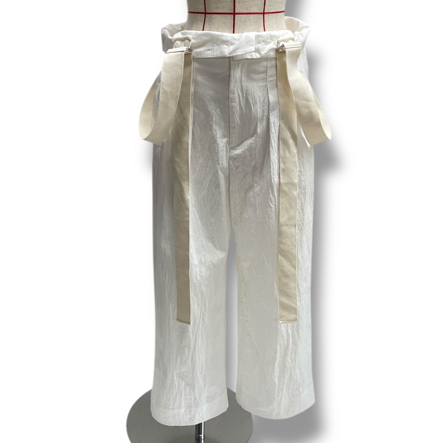 MACHATT マチャット 2way Salopette サロペット パンツ ワッシャー加工