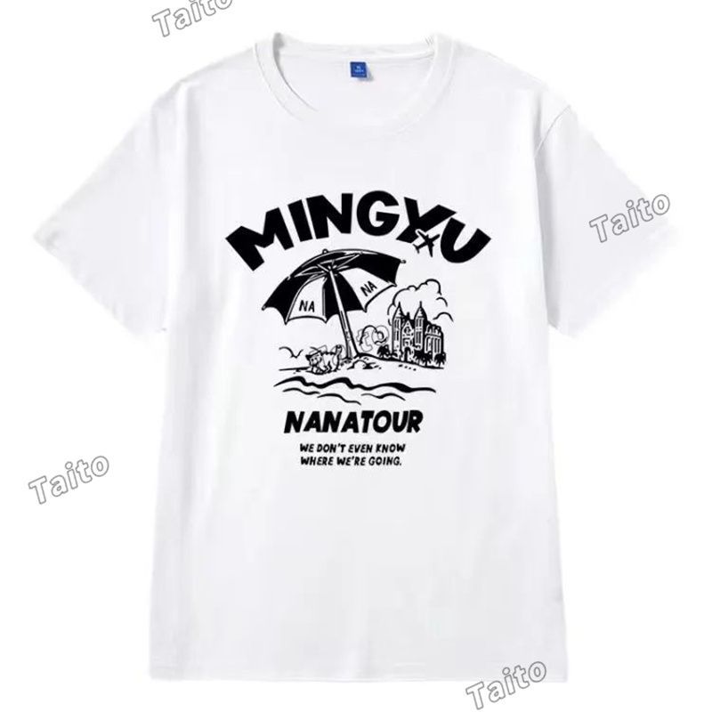 SEVENTEEN セブンティーン SVT NANA TOUR 半袖Tシャツ ホワイト