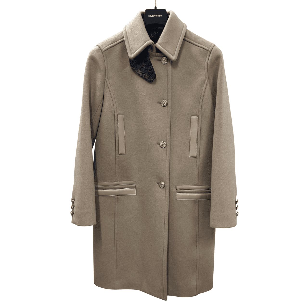極美品 LOUIS VUITTON ルイ ヴィトン コート 23AW チェスターコート 