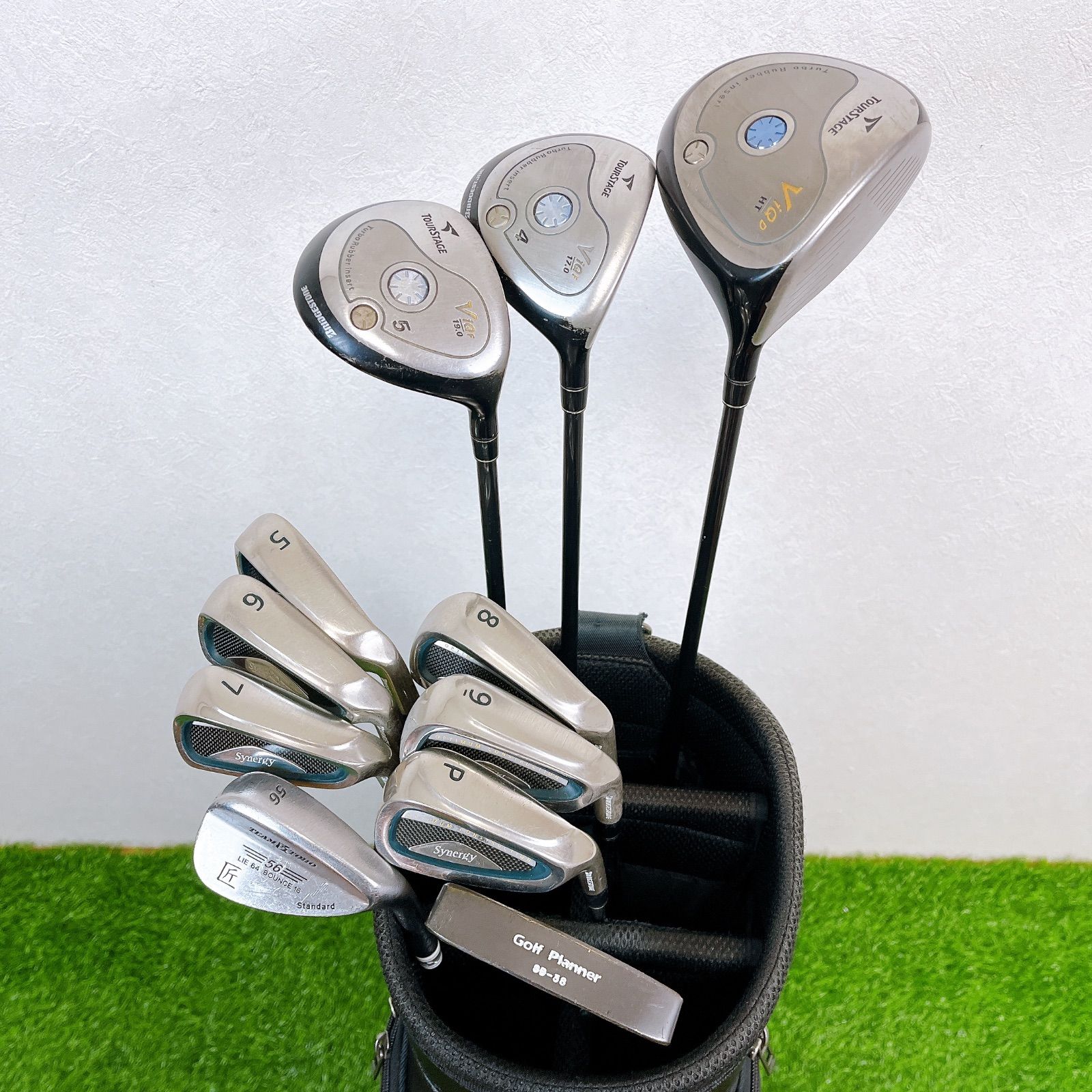 ゴルフクラブ メンズ セット ブリヂストン ツアーステージ 11本 初心者