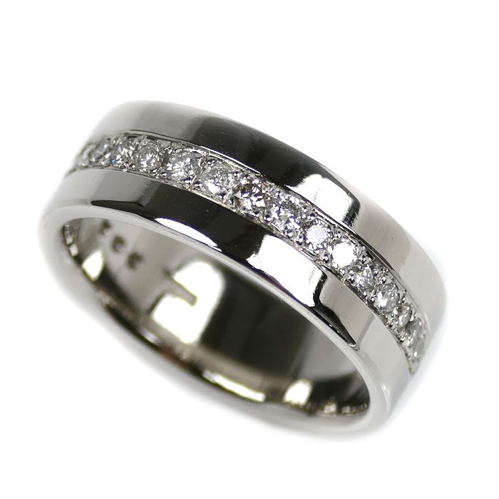 Pt900プラチナ リング 指輪 ダイヤモンド0.77ct 24号 18.1g メンズ