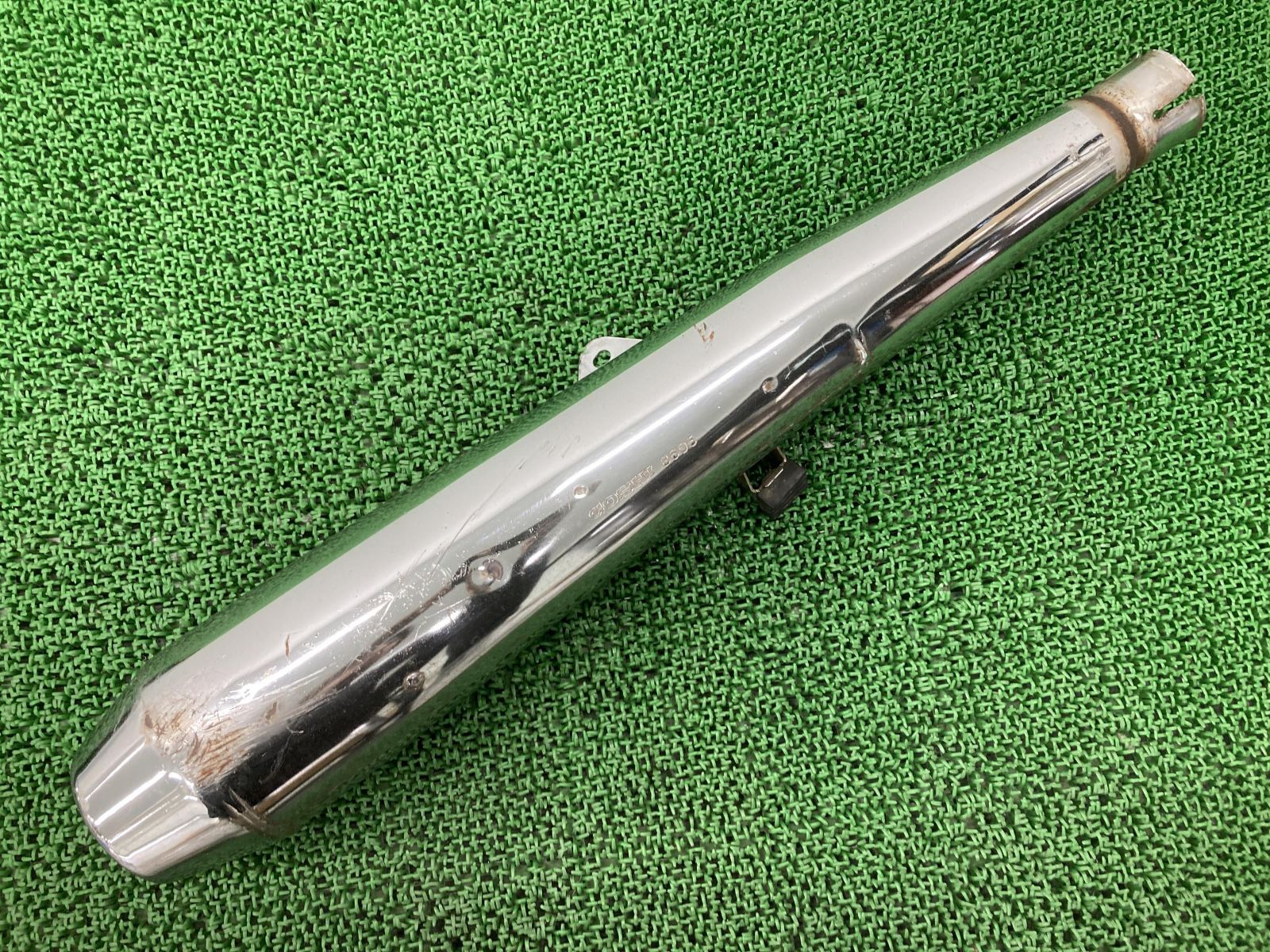 GB250クラブマン サイレンサーマフラー KL8 K1 ホンダ 純正 中古 バイク 部品 MC10 修復素材やカスタム素材に 品薄 希少品 車検 Genuine