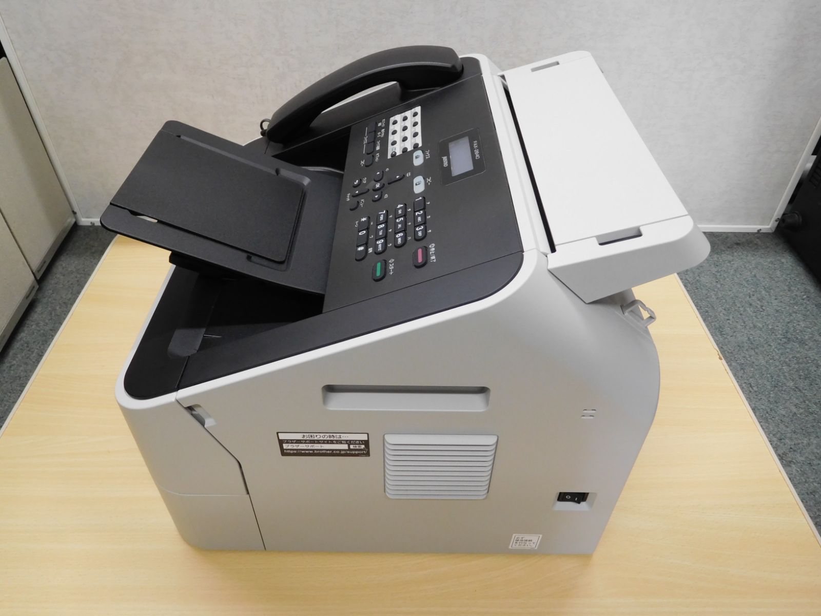 brother/ブラザー A4モノクロレーザー複合機 JUSTIO FAX-2840【M0613