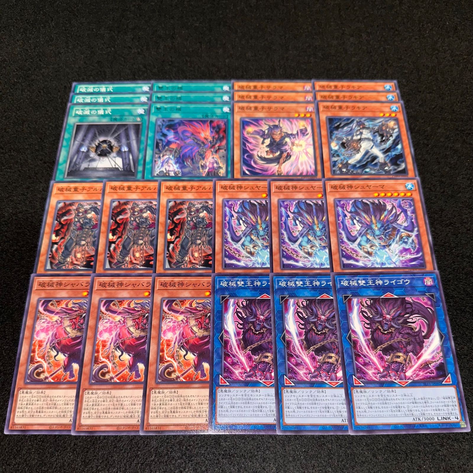 遊戯王】No.802 破滅の儀式 雙王の械 破械童子サラマ 破械童子