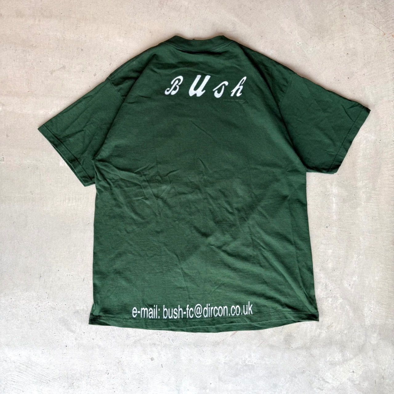 90s bush ブッシュ XL vintage BTS テテ着用 BUSH ヴィンテージTシャツ 