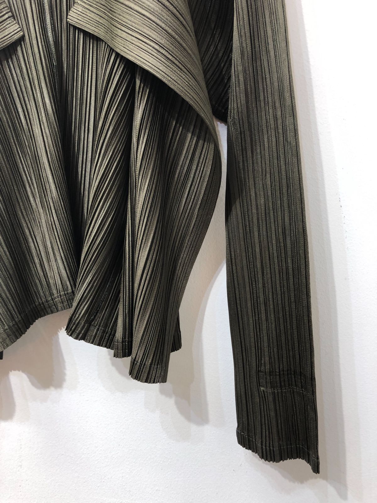 プリーツプリーズカーディガン貴重サイズ4 446☆PLEATS PLEASE プリーツプリーズ☆イッセイミヤケ☆羽織り