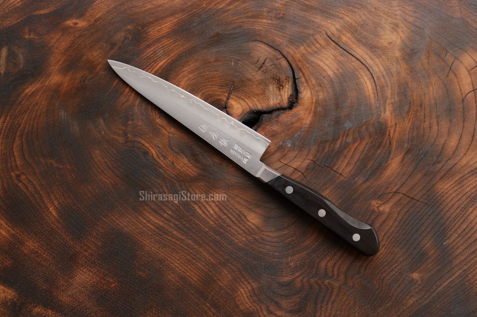 ペティナイフ 包丁 源虎徹 安田刃物 スウェーデン鋼 150 mm