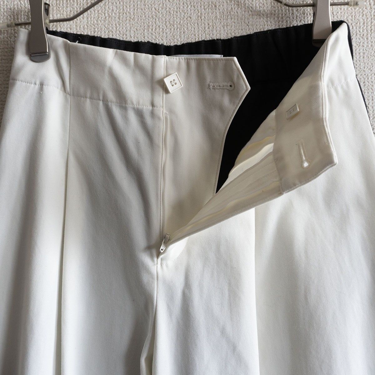 雰囲気抜群】ISSEY MIYAKE 【バイカラー ワイドパンツ】 1 イッセイ  