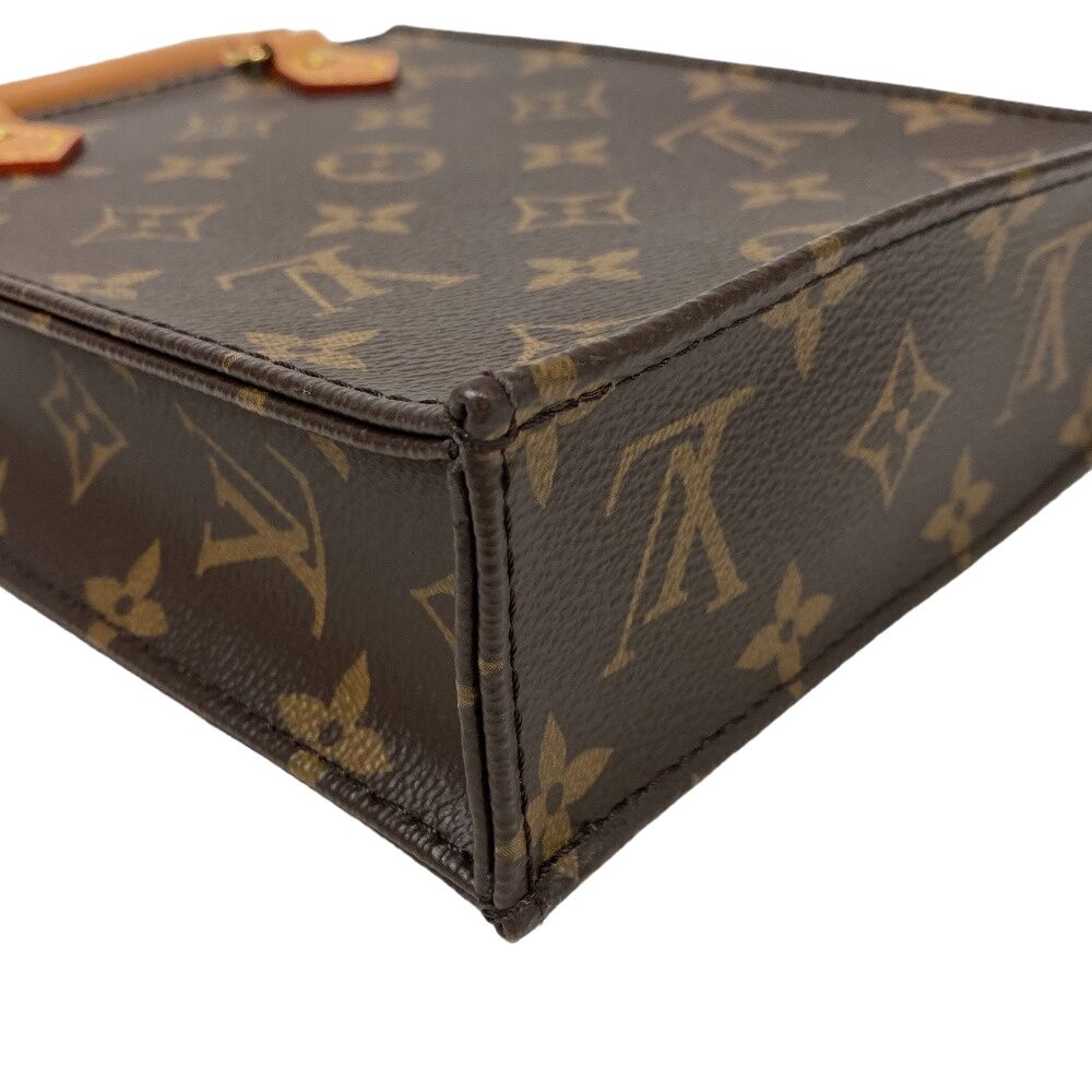 LOUIS VUITTON/ルイヴィトン ビトン M69442 プティット サックプラ モノグラム レザー ショルダーバッグ ブラウン レディース ブランド