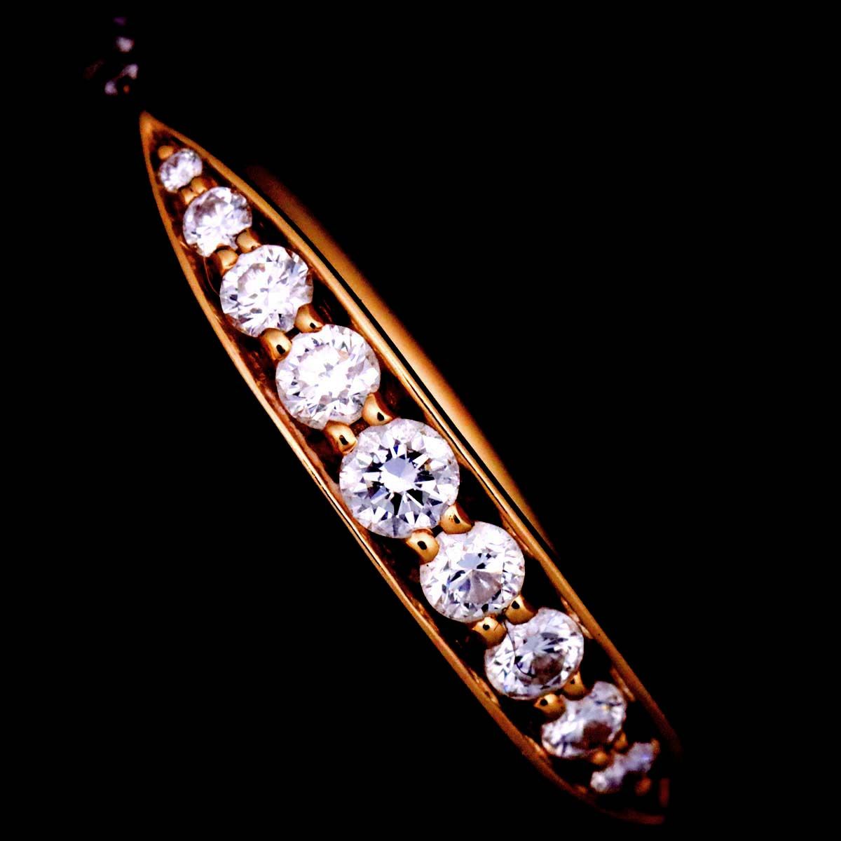 ティファニー TIFFANY&CO. ハーモニー 6.5号 リング ダイヤ K18