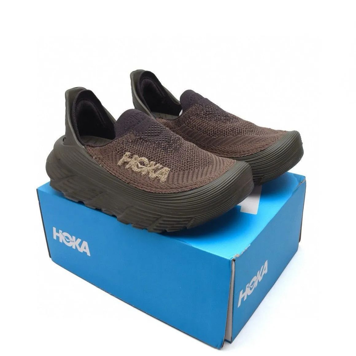 ゆりりん様HOKA RESTORE TC DARK OLIVE / BLACK ホカオネオネ HOKA RESTORE TC DARK OLIVE / BLACK リカバリーシューズ