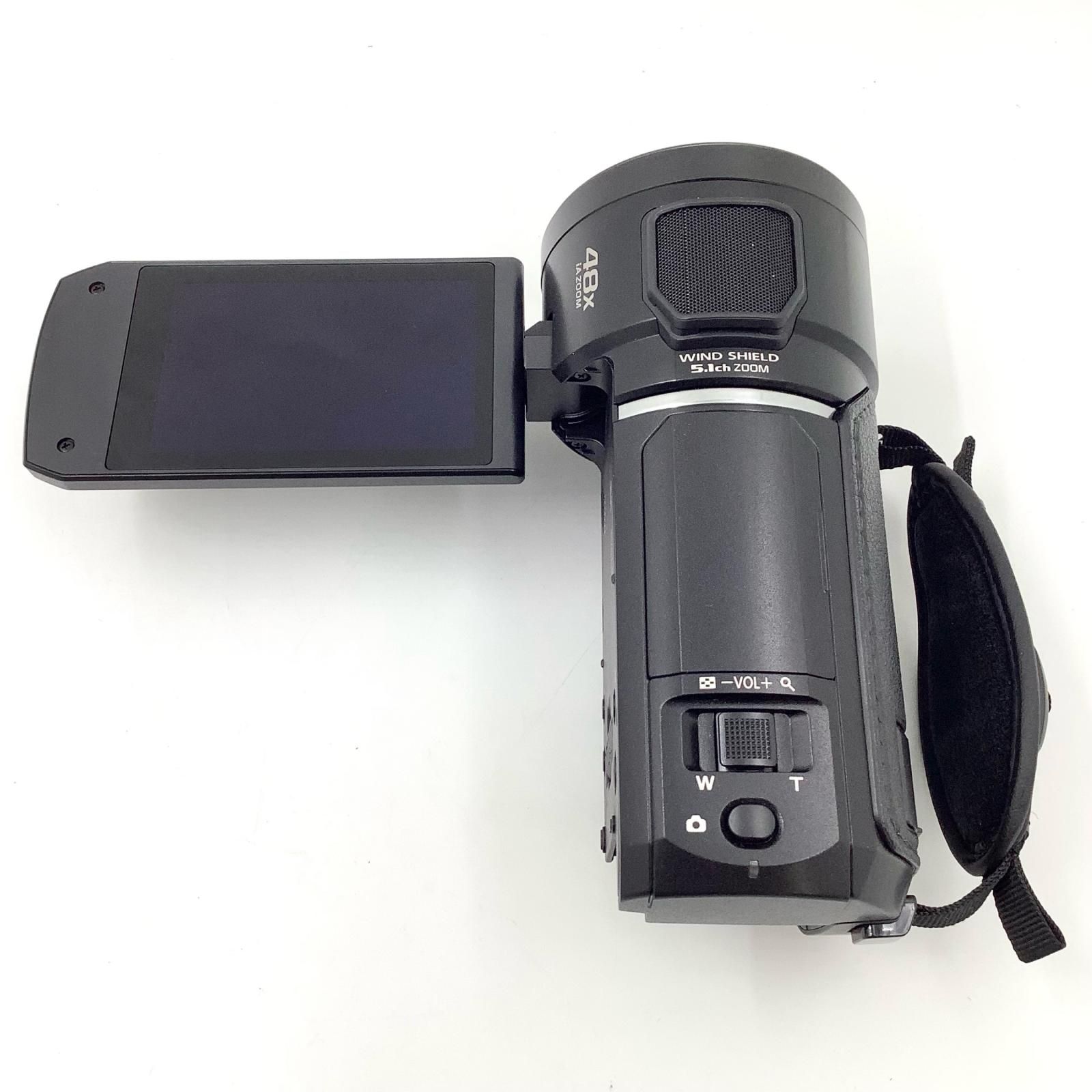  Panasonic HC V 900 K ビーズブラック 超 ビデオカメラ本体 ビデオカメラ