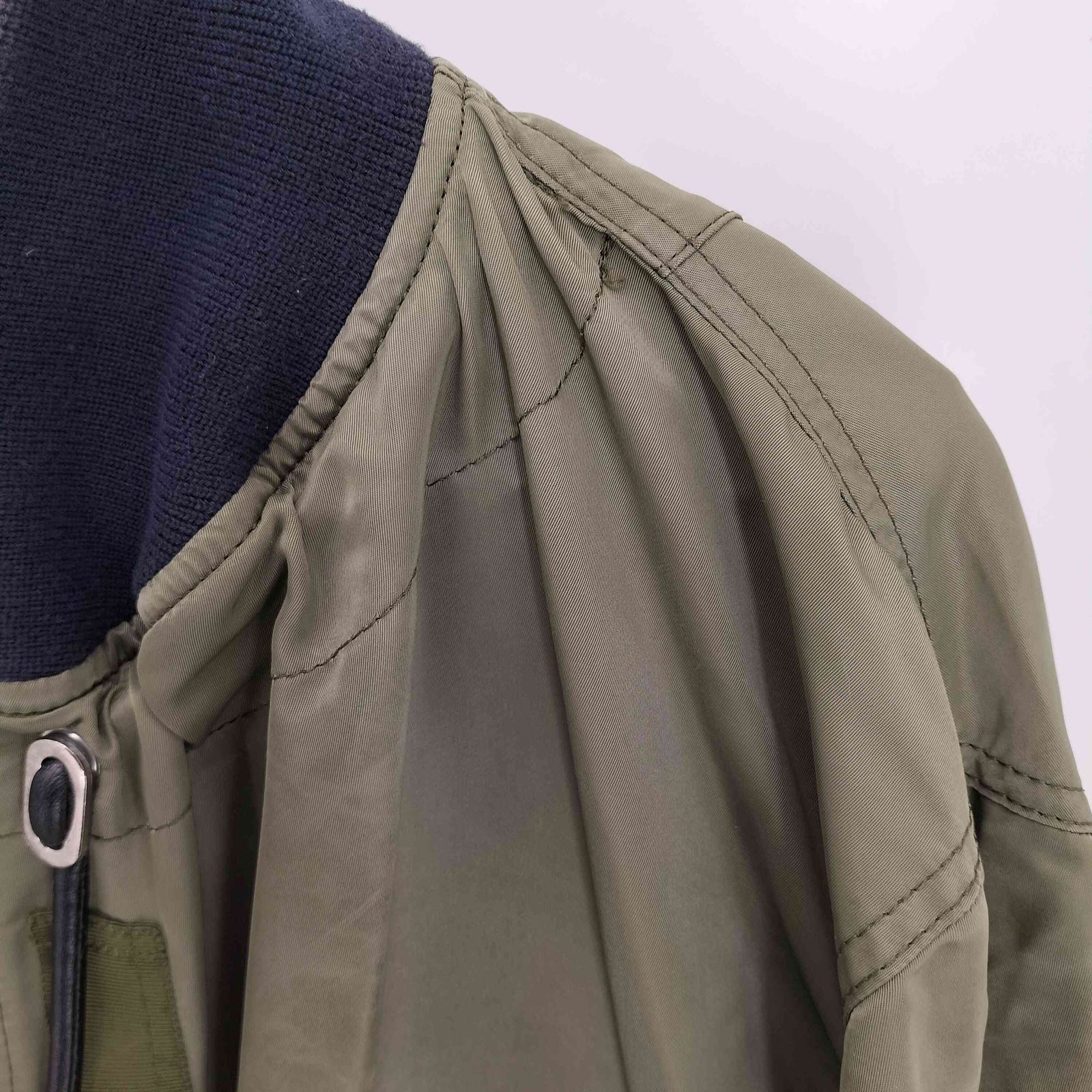 ★完売モデル★　sacai サカイ　MA-1 ドッキング　メルトン コート サカイ Sacai 19AW MA-1×Melton Jacket メルトンドッキング