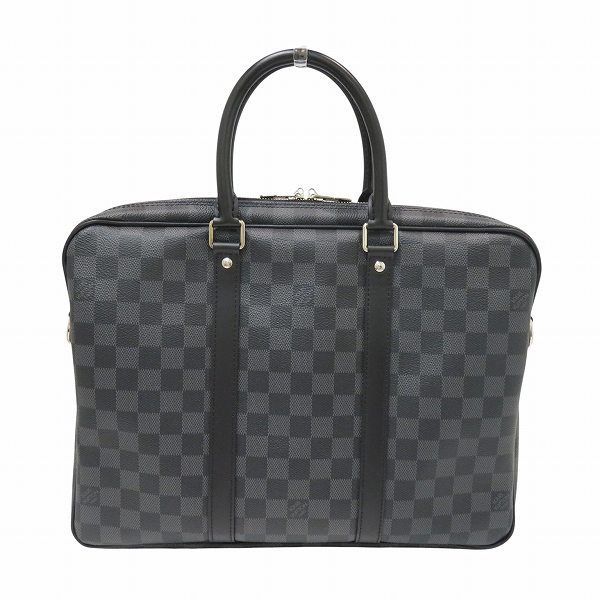 ルイヴィトン Louis Vuitton ダミエグラフィット ポルト ドキュマン ヴォワヤージュ N 41478 バッグ ブリーフケース ビジネスバッグ メンズ