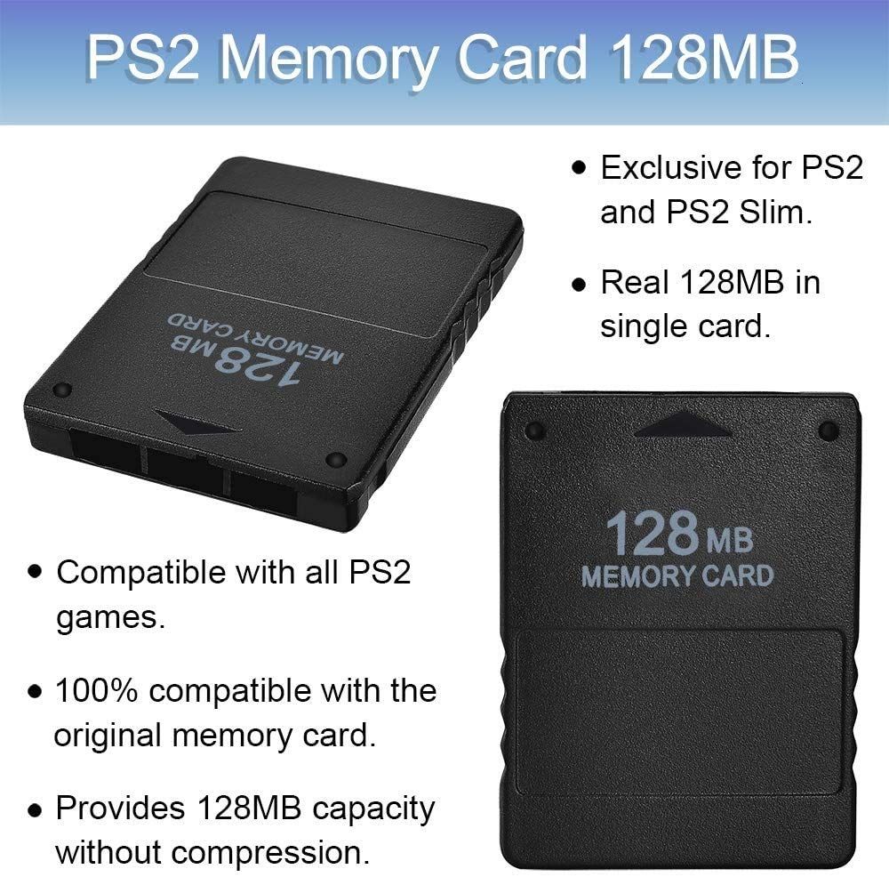 2専用メモリーカードプレステ2 SONY Playstation PlayStation プレイステーション2 PS 2 メモリーカード ソニー メモリーカード プレーステーション 2 slim専用 メモリカード PS2 128MB高速 ゲームアクセサリー P